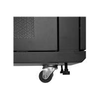 Produktbild för StarTech.com 19-tums 18U-serverskåp - 4 stolpar - Nätverksutrustningsrack med justerbart djup (5 till 76 cm) och hjul/kabelhantering/hylla/1U-hylla/låsluckor - rack - 18U