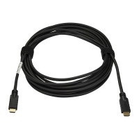 Produktbild för StarTech.com 10 m HDMI 2.0-kabel - 4K 60 Hz aktiv HDMI-kabel - CL2-klassad för vägginstallation - UHD-HDMI-kabel med hög hastighet och lång hållbarhet - HDR, 18 Gbps - Hane-till-hane-sladd - Svart - HDMI-kabel - 10 m