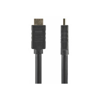 Produktbild för StarTech.com 10 m HDMI 2.0-kabel - 4K 60 Hz aktiv HDMI-kabel - CL2-klassad för vägginstallation - UHD-HDMI-kabel med hög hastighet och lång hållbarhet - HDR, 18 Gbps - Hane-till-hane-sladd - Svart - HDMI-kabel - 10 m