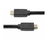 Produktbild för StarTech.com 10 m HDMI 2.0-kabel - 4K 60 Hz aktiv HDMI-kabel - CL2-klassad för vägginstallation - UHD-HDMI-kabel med hög hastighet och lång hållbarhet - HDR, 18 Gbps - Hane-till-hane-sladd - Svart - HDMI-kabel - 10 m