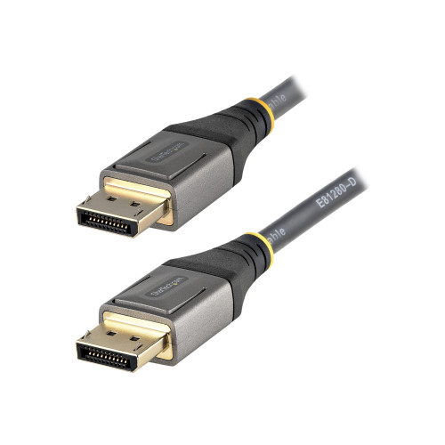 StarTech.com StarTech 5 m VESA-certifierad DisplayPort 1.4-kabel - 8K 60 Hz HDR10 - Ultra HD 4K 120 Hz-video - DP 1.4-kabel/-sladd - För skärmar/displayer - DisplayPort till DisplayPort-kabel - M/M - DisplayPort-kabel - DisplayPort till DisplayPort - 5 m