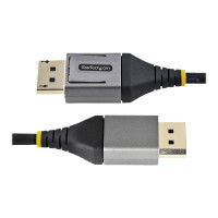 Produktbild för StarTech 5 m VESA-certifierad DisplayPort 1.4-kabel - 8K 60 Hz HDR10 - Ultra HD 4K 120 Hz-video - DP 1.4-kabel/-sladd - För skärmar/displayer - DisplayPort till DisplayPort-kabel - M/M - DisplayPort-kabel - DisplayPort till DisplayPort - 5 m