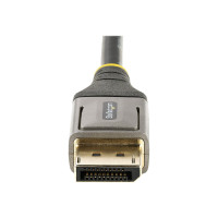 Produktbild för StarTech 5 m VESA-certifierad DisplayPort 1.4-kabel - 8K 60 Hz HDR10 - Ultra HD 4K 120 Hz-video - DP 1.4-kabel/-sladd - För skärmar/displayer - DisplayPort till DisplayPort-kabel - M/M - DisplayPort-kabel - DisplayPort till DisplayPort - 5 m