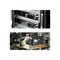 Produktbild för Startech 2-Port PCI Express Serial Card, Dual Port PCIe to RS232 (DB9) Serial Interface Card, 16C1050 UART, Standard or Low Profile Brackets, COM Retention, For Windows & Linux - PCIe to Dual DB9 Card (21050-PC-SERIAL-LP) - seriell adapter - PCIe 2.0 - RS
