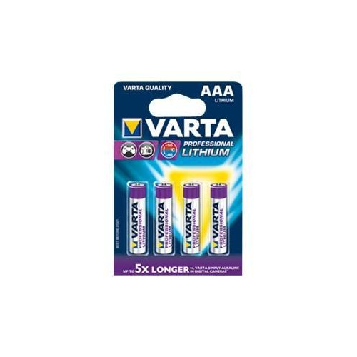 Varta Varta Professional batteri - 4 x AAA - Li