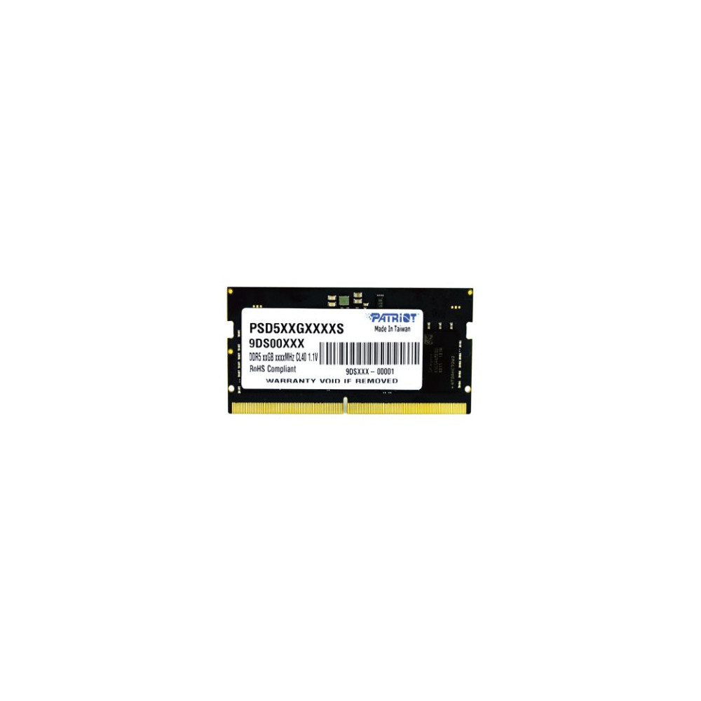 Produktbild för Patriot Signature Line - DDR5 - modul - 16 GB - SO DIMM 262-pin - 4800 MHz / PC5-38400 - ej buffrad