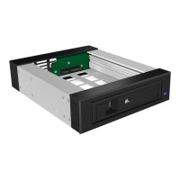Produktbild för ICY BOX IB-129SSK-B - adapter för lagringsfack