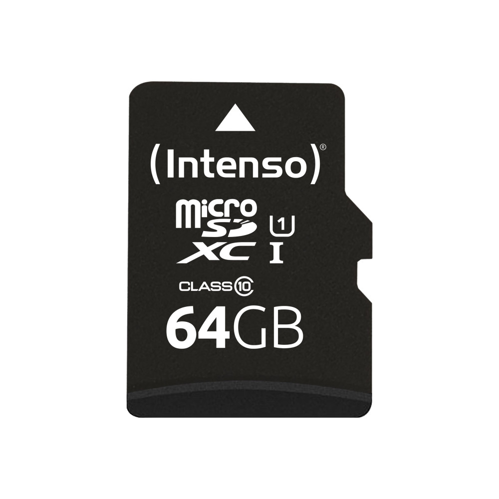 Produktbild för Intenso Performance - flash-minneskort - 64 GB - mikroSDXC UHS-I