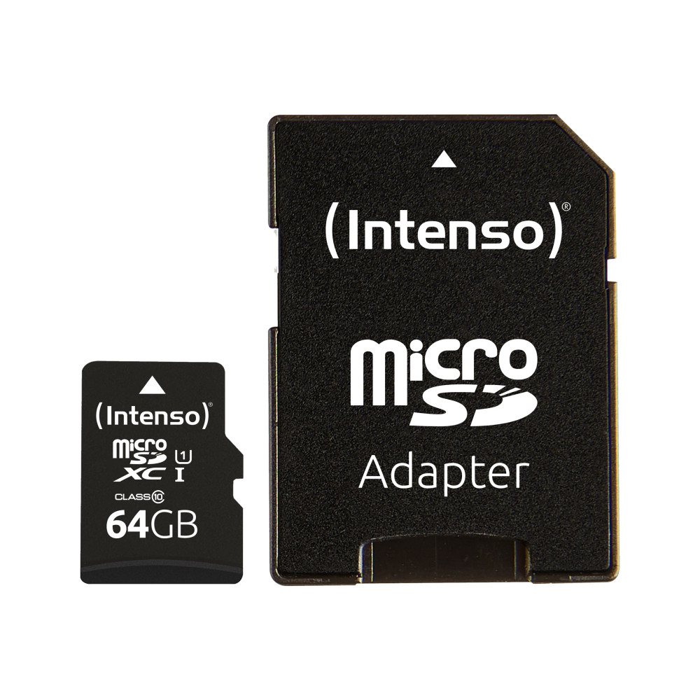Produktbild för Intenso Performance - flash-minneskort - 64 GB - mikroSDXC UHS-I