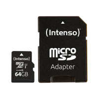 Produktbild för Intenso Performance - flash-minneskort - 64 GB - mikroSDXC UHS-I