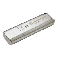 Produktbild för Kingston IronKey Locker+ 50 - USB flash-enhet - 32 GB