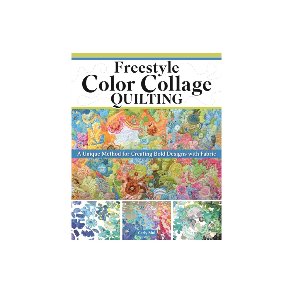 Produktbild för Freestyle Color Collage Quilting (häftad, eng)