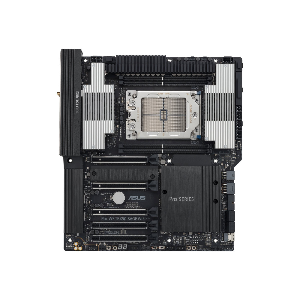 Produktbild för ASUS PRO WS TRX50-SAGE WIFI - moderkort - SSI CEB - Socket sTR5 - AMD TRX50
