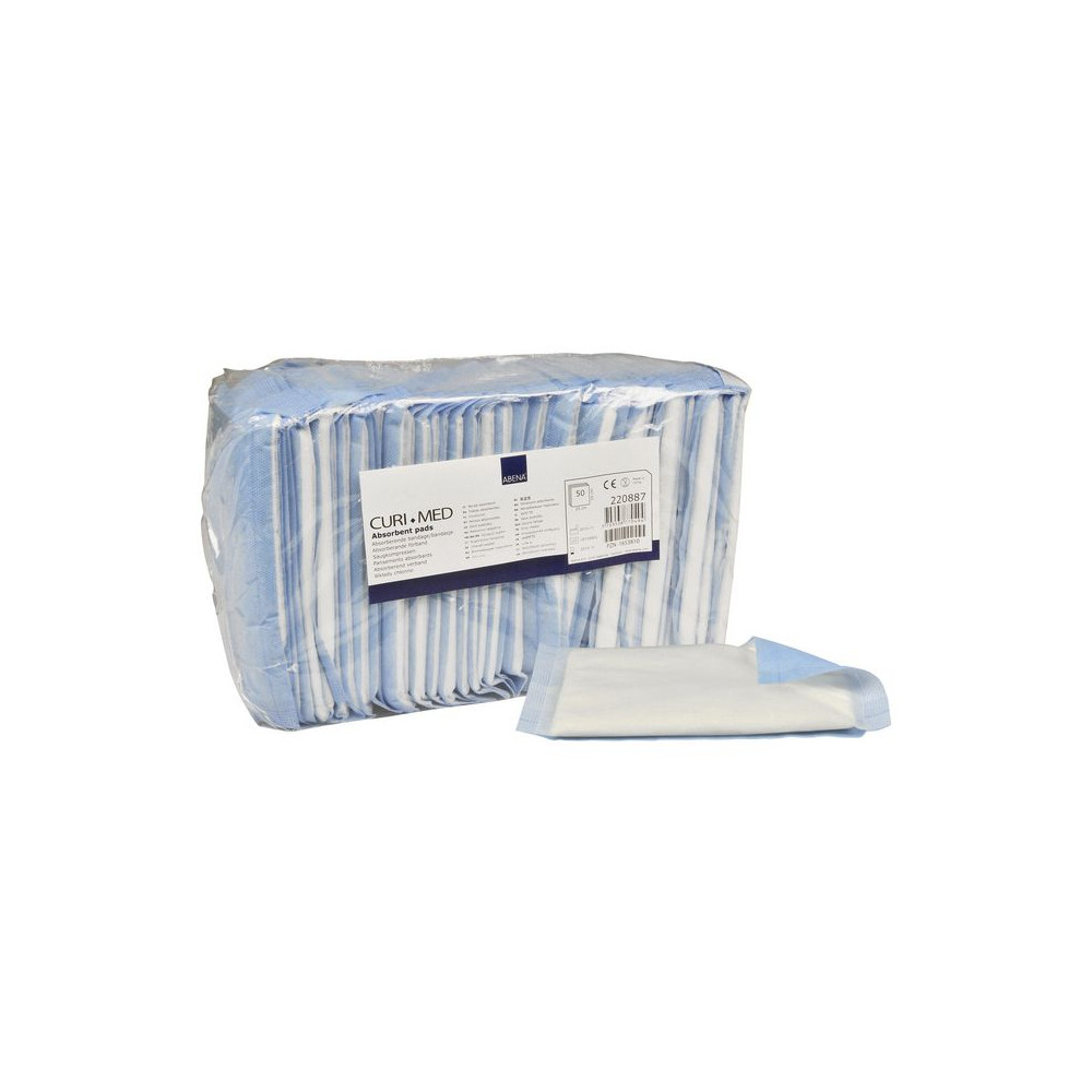 Produktbild för Absorbtionsförband ABENA 20x10cm 50/fp