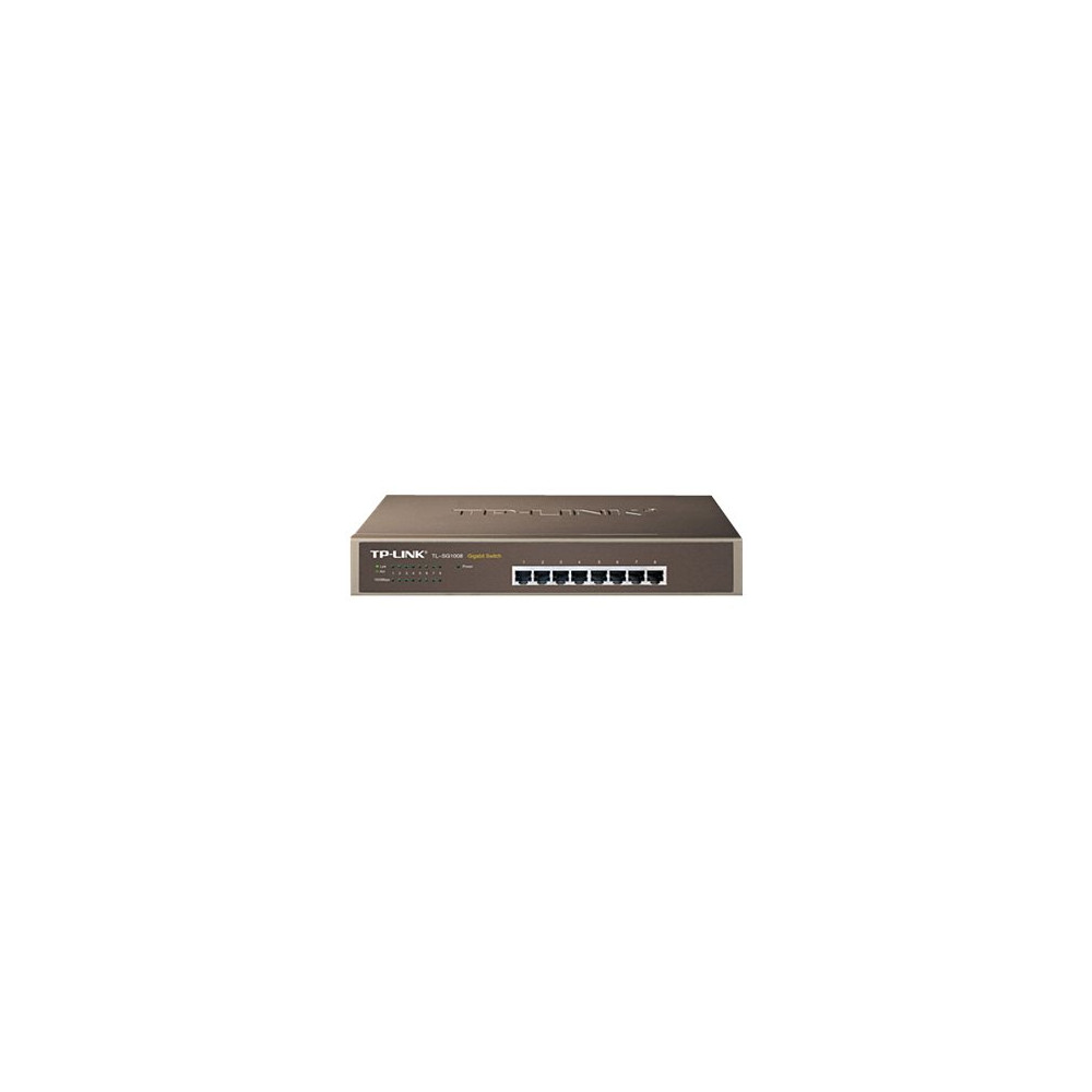 Produktbild för TP-Link TL-SG1008 - switch - 8 portar