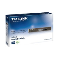 Produktbild för TP-Link TL-SG1008 - switch - 8 portar