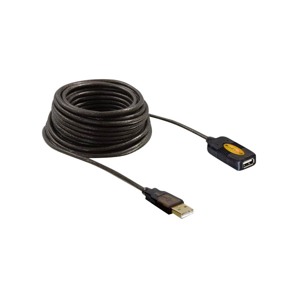 Produktbild för Delock - USB-förlängningskabel - USB till USB - 5 m
