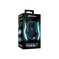 Produktbild för Sharkoon SHARK Force II - mus - USB - svart