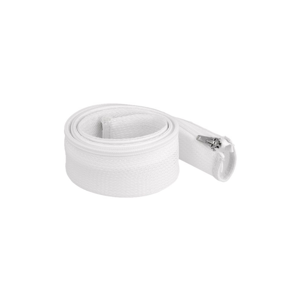Produktbild för Delock flätad ärm - 50 mm diameter med blixtlås