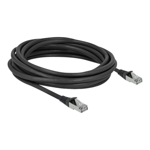 DeLOCK Delock patch-kabel - 5 m - svart