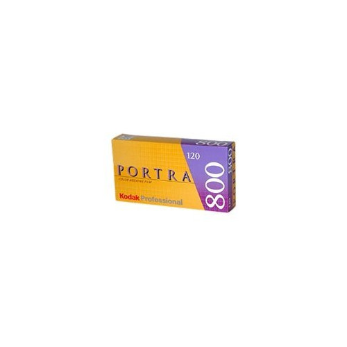 KODAK Kodak PROFESSIONAL PORTRA 800 färgfilm - 120 (6 cm) - ISO 800 - 5 rullar
