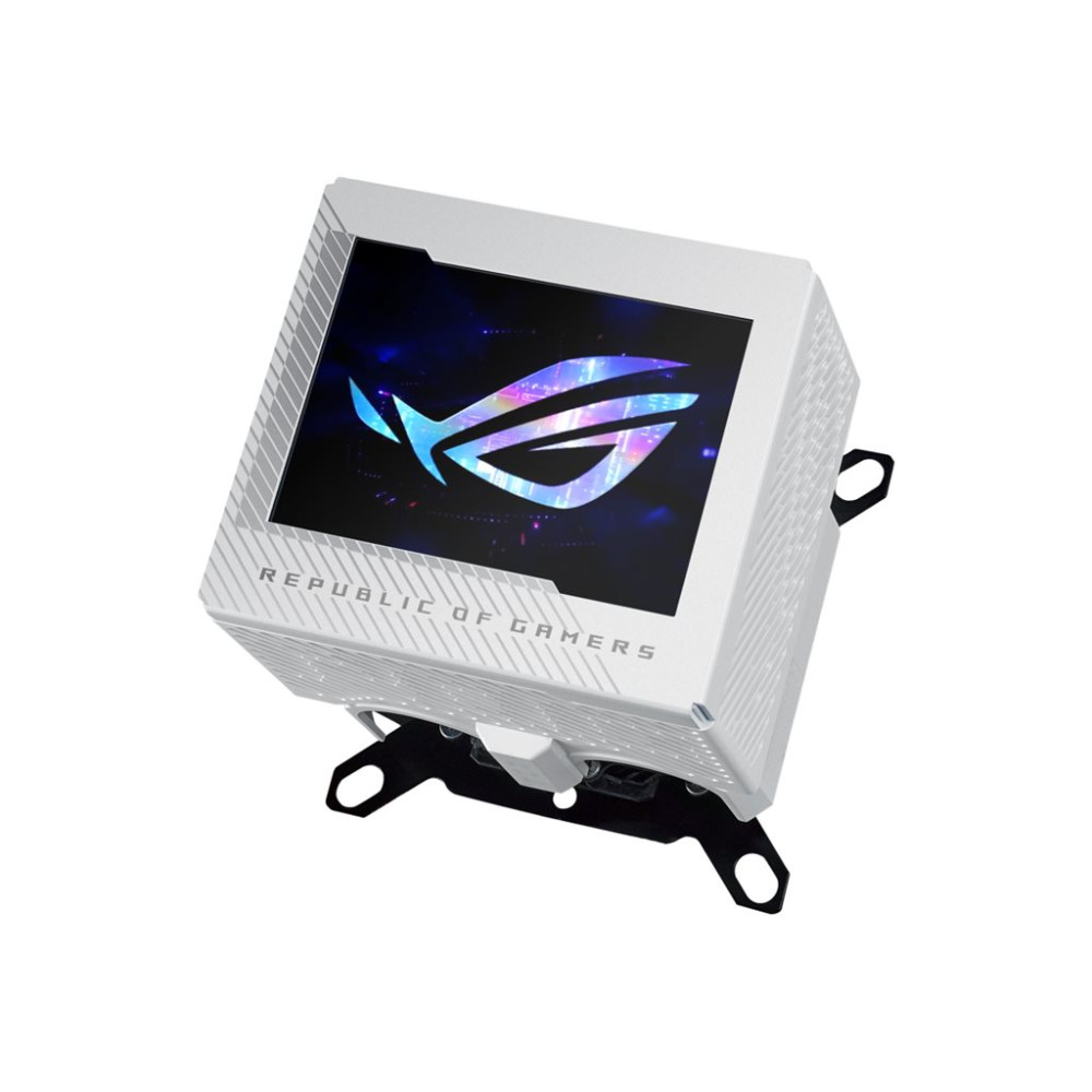 Produktbild för ASUS ROG RYUJIN III - White Edition - flytande kylsystem CPU-vattenblock