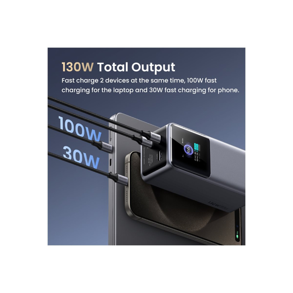 Produktbild för Ugreen Nexode - power bank - 130 Watt - 20000 mAh - 72 Wh