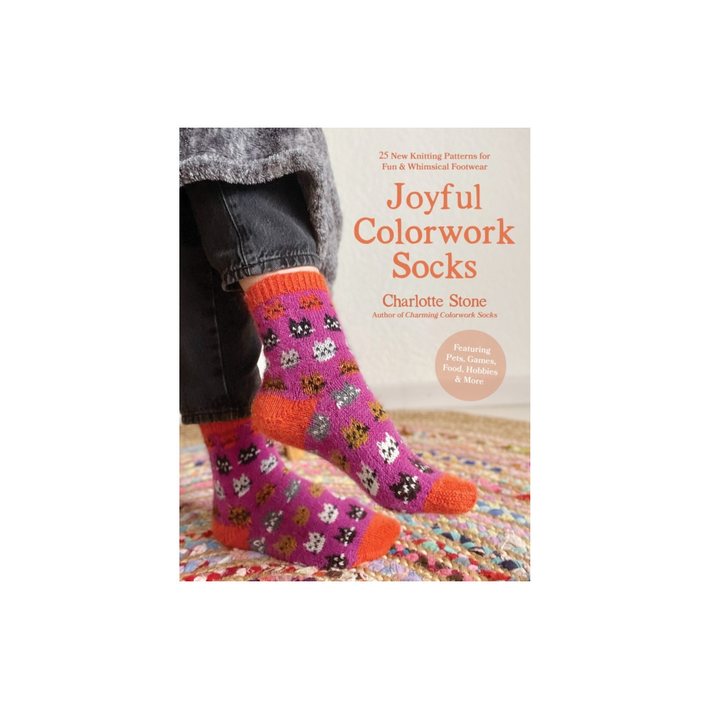 Produktbild för Joyful Colorwork Socks (häftad, eng)