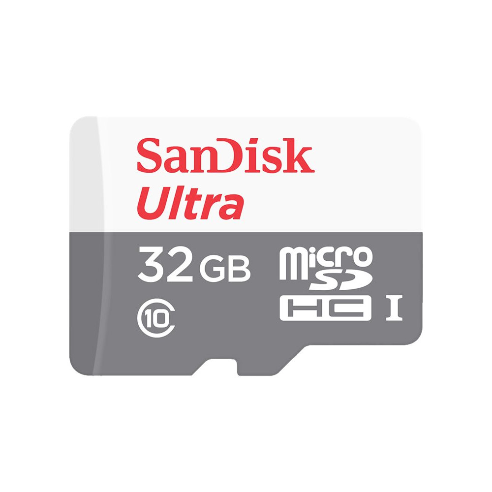 Produktbild för SanDisk Ultra - flash-minneskort - 32 GB - microSDHC UHS-I