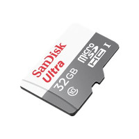 Produktbild för SanDisk Ultra - flash-minneskort - 32 GB - microSDHC UHS-I