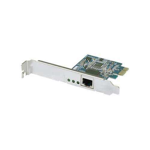 IC Intracom Intellinet Gigabit PCI Express Network Card, 10/100/1000 Mbps PCI Express RJ45 Ethernet Card - nätverksadapter - PCI Express x1 - Gigabit Ethernet