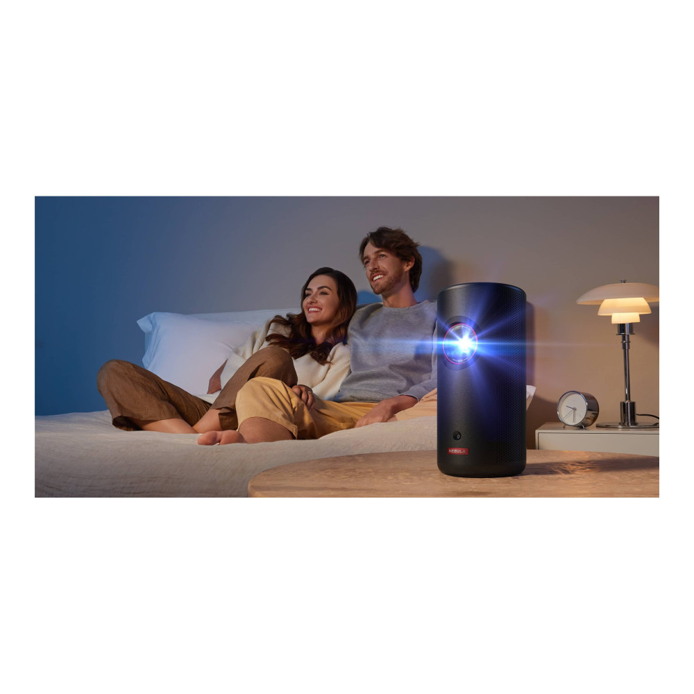 Produktbild för Nebula Capsule 3 Laser - DLP-projektor - bärbar - 802.11a/b/g/n/ac wireless / Bluetooth 5.1 - svart