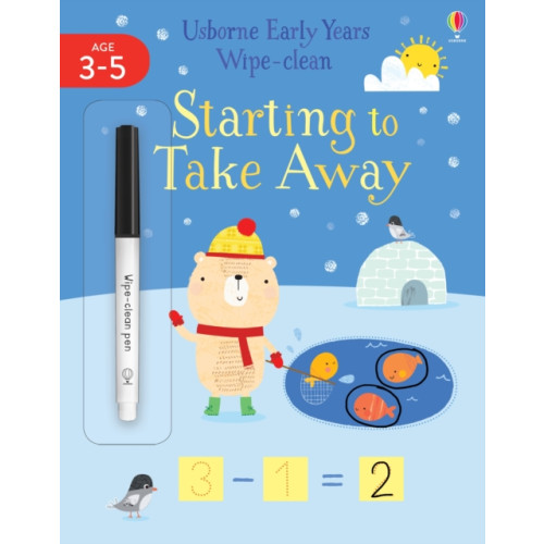 Usborne Publishing Ltd Early Years Wipe-Clean Starting to Take Away (häftad, eng)