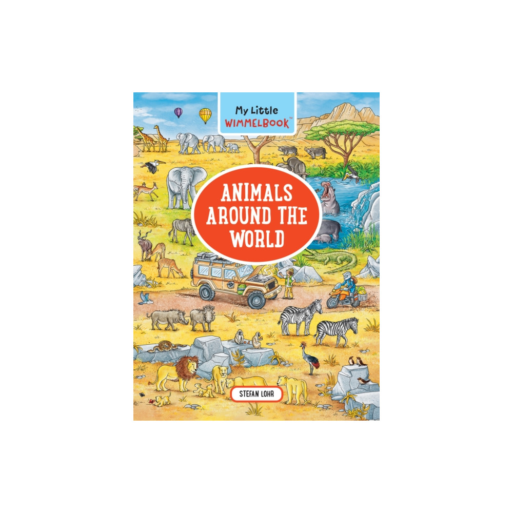 Produktbild för My Little Wimmelbook®—Animals Around the World (bok, board book, eng)
