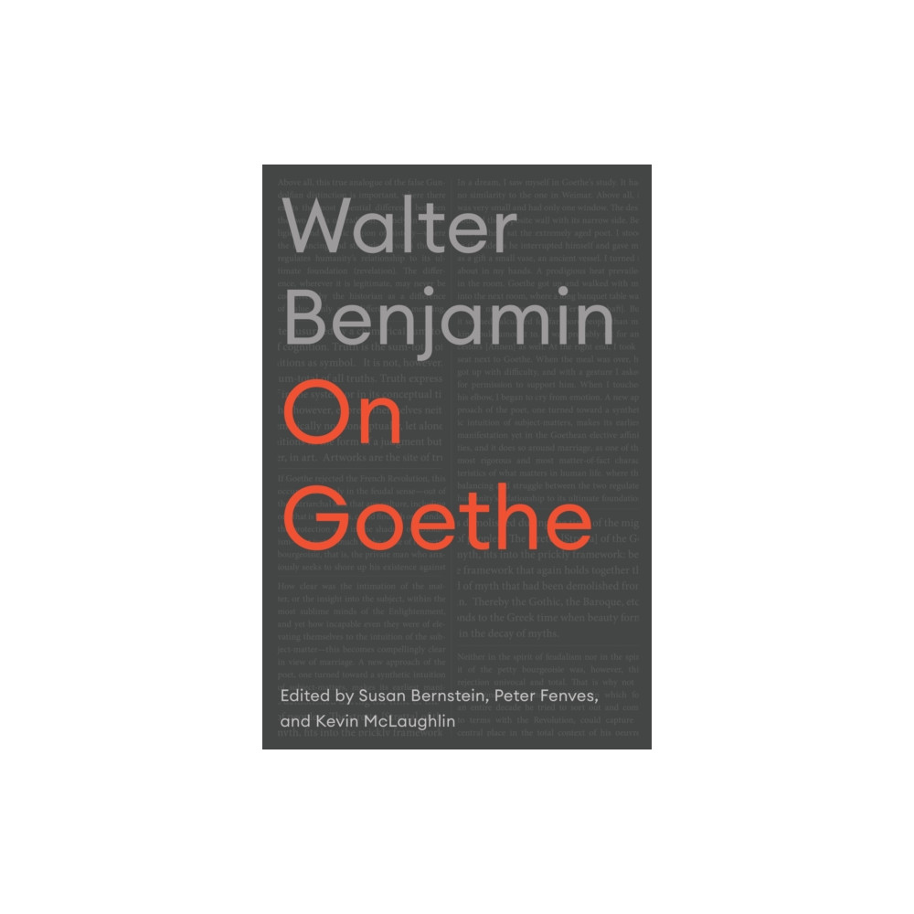 Produktbild för On Goethe (häftad, eng)