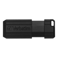 Produktbild för Verbatim PinStripe USB Drive - USB flash-enhet - 128 GB