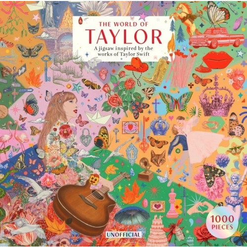 Laurence King Laurence King Publishing Pussel The World of Taylor 1000 bitar