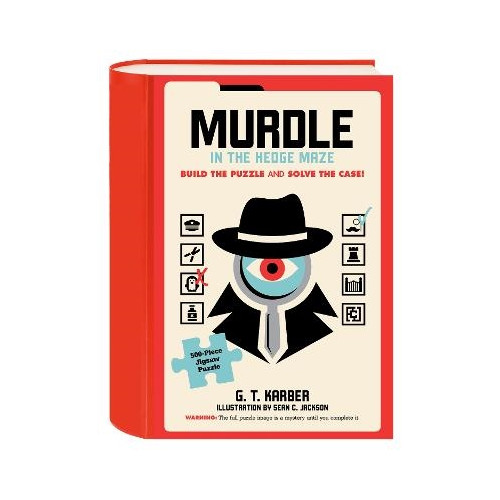 G.T. Karber Murdle in the Hedge Maze 500-Piece Jigsaw Puzzle