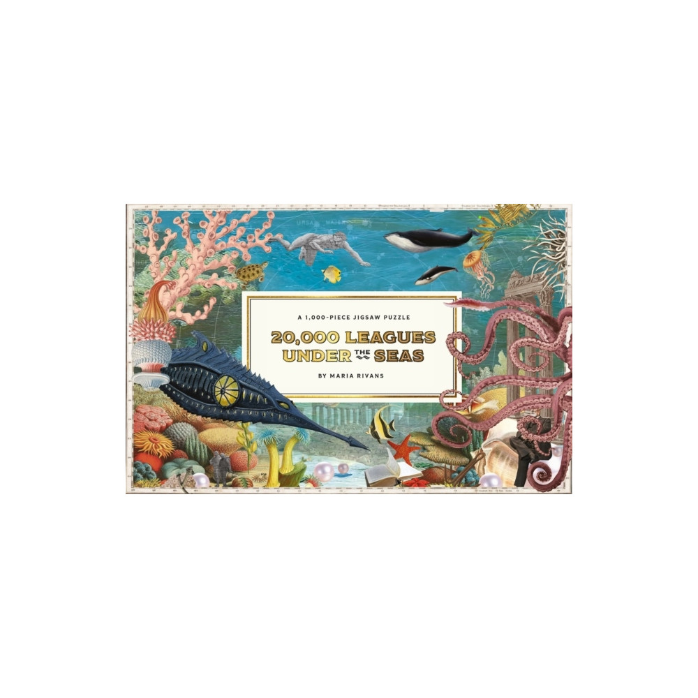 Produktbild för Pussel 20,000 Leagues Under the Sea 1000 bitar