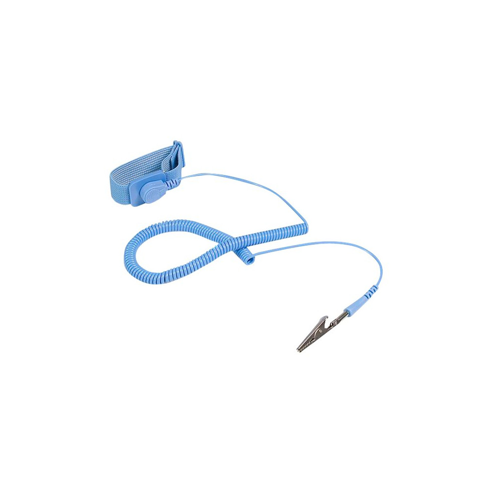 Produktbild för StarTech.com ESD antistatiskt handledsrem med jordningssladd - antistatiskt armband