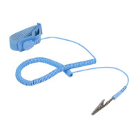 Produktbild för StarTech.com ESD antistatiskt handledsrem med jordningssladd - antistatiskt armband