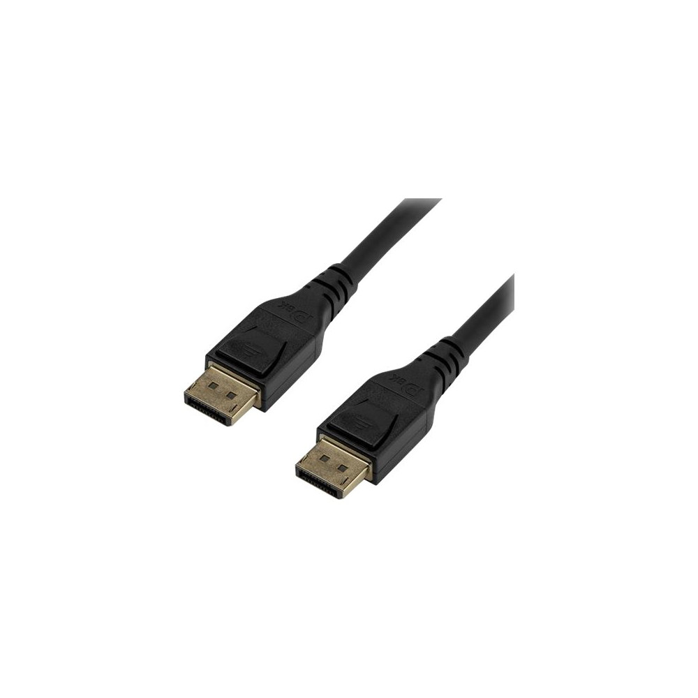 Produktbild för StarTech 5 m DisplayPort 1.4-kabel - VESA-certifierad - DisplayPort-kabel - DisplayPort till DisplayPort - 5 m