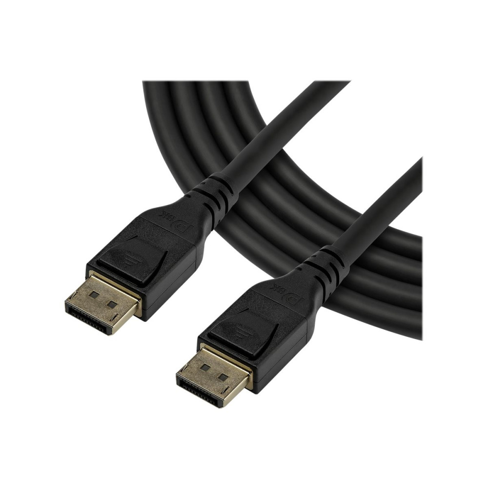 Produktbild för StarTech 5 m DisplayPort 1.4-kabel - VESA-certifierad - DisplayPort-kabel - DisplayPort till DisplayPort - 5 m