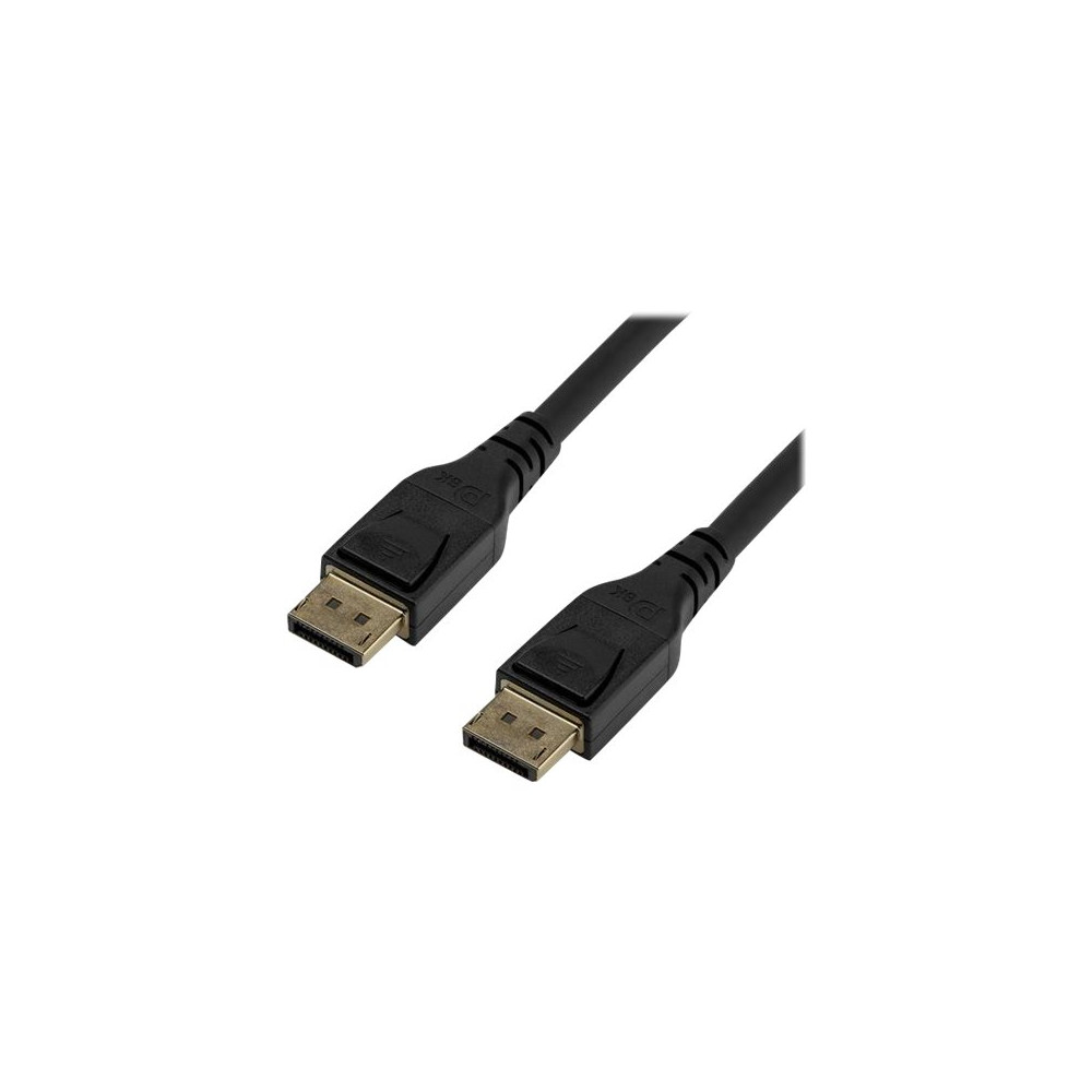 Produktbild för StarTech 5 m DisplayPort 1.4-kabel - VESA-certifierad - DisplayPort-kabel - DisplayPort till DisplayPort - 5 m