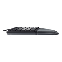 Produktbild för CHERRY KC 4500 ERGO - tangentbord - QWERTY - engelska - svart Inmatningsenhet