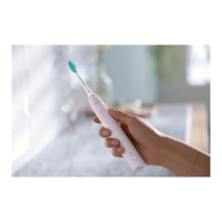 Produktbild för Philips 3100 Series HX3675 - tandborstuppsättning - svart/sockerrosa