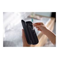 Produktbild för Philips 3100 Series HX3675 - tandborstuppsättning - svart/sockerrosa