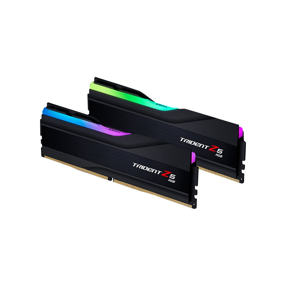 Produktbild för G.Skill Trident Z5 RGB - DDR5 - sats - 32 GB: 2 x 16 GB - DIMM 288-pin / PC5-51200 - ej buffrad