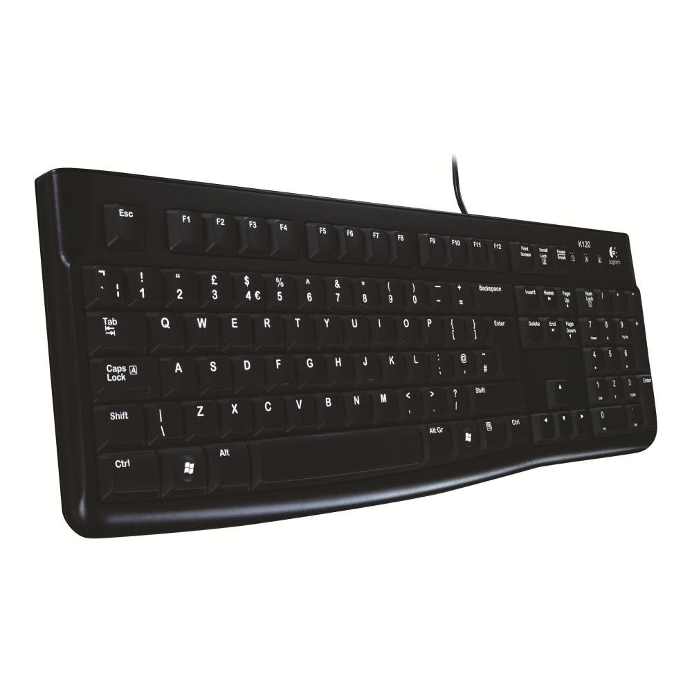Produktbild för Logitech K120 - tangentbord - tysk Inmatningsenhet