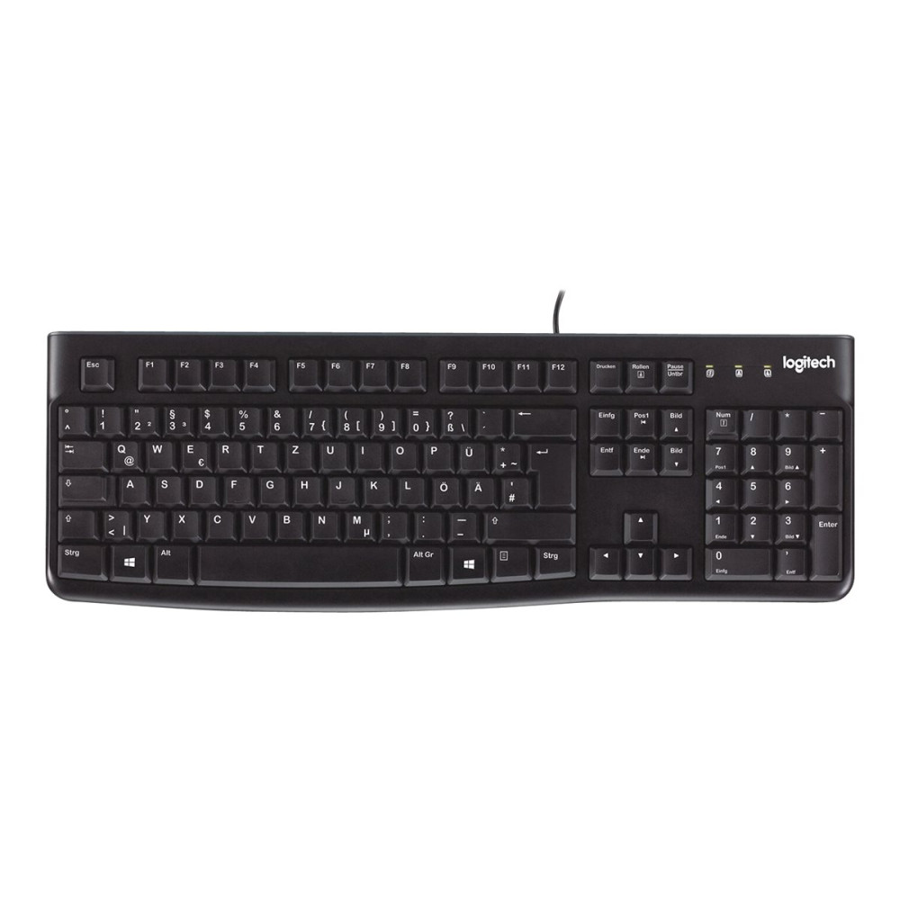 Produktbild för Logitech K120 - tangentbord - tysk Inmatningsenhet